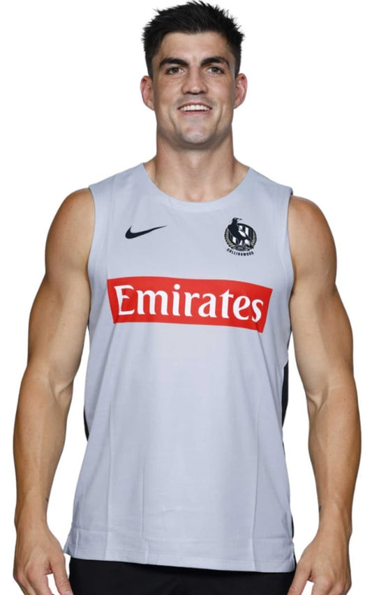 Collingwood Magpies 2025 AFL Mens Training Singlet