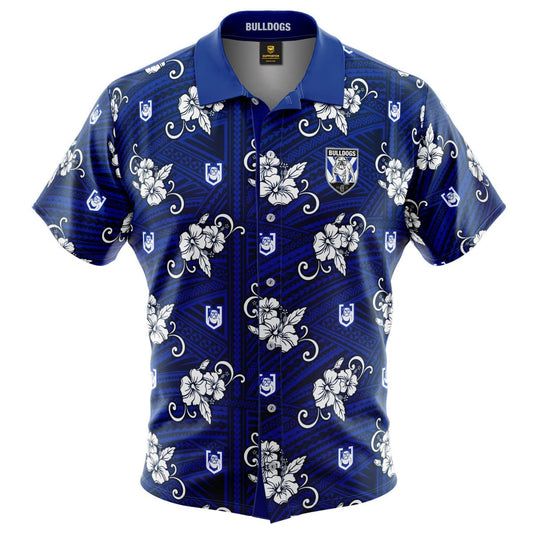 Canterbury Bulldogs NRL Hawaiian Tribal Shirt