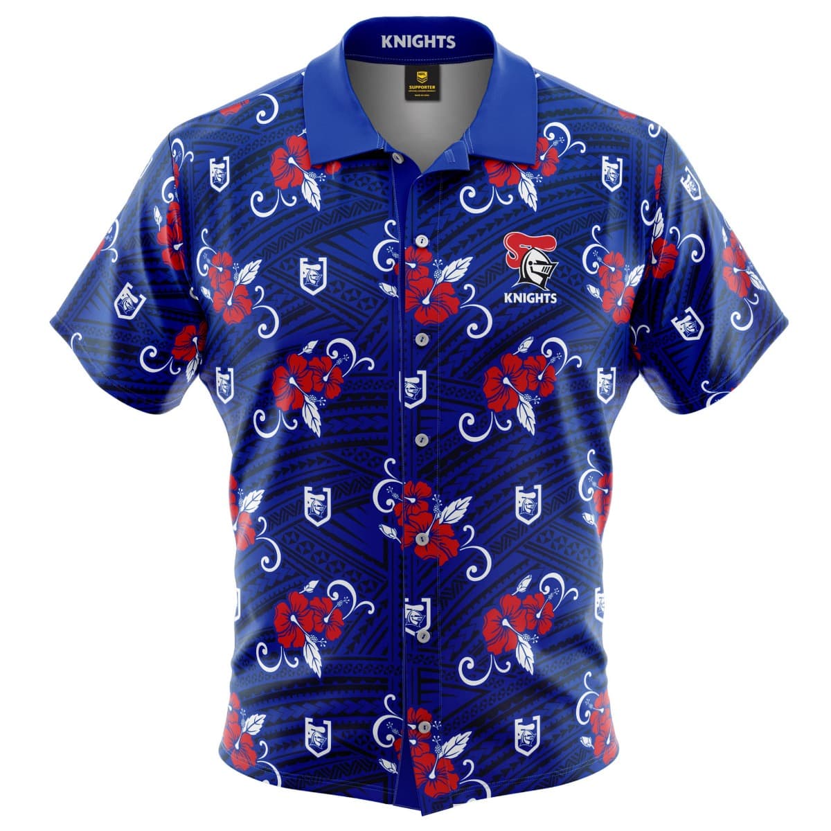Newcastle Knights NRL Hawaiian Tribal Shirt