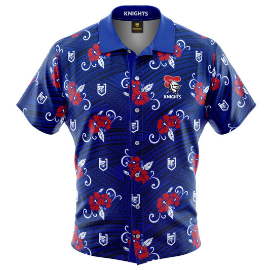 Newcastle Knights NRL Hawaiian Tribal Shirt