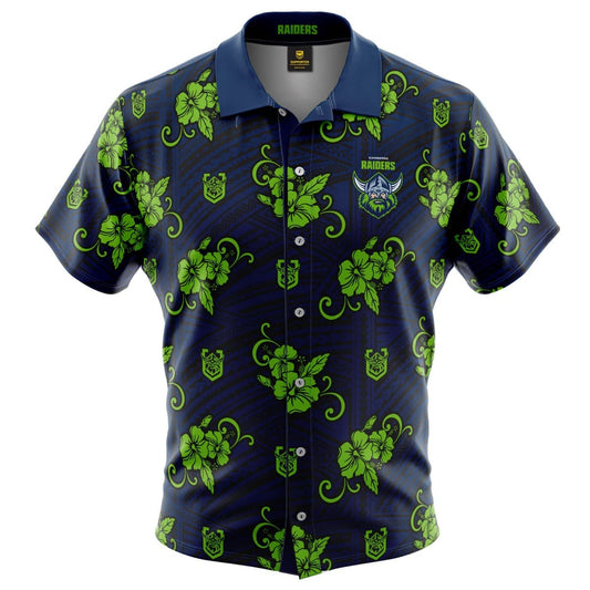 Canberra Raiders NRL Hawaiian Tribal Shirt