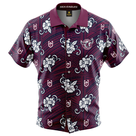 Manly Sea Eagles NRL Hawaiian Tribal Shirt