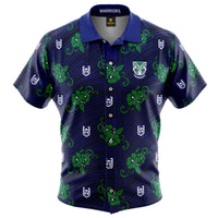 New Zealand Warriors NRL Hawaiian Tribal Shirt