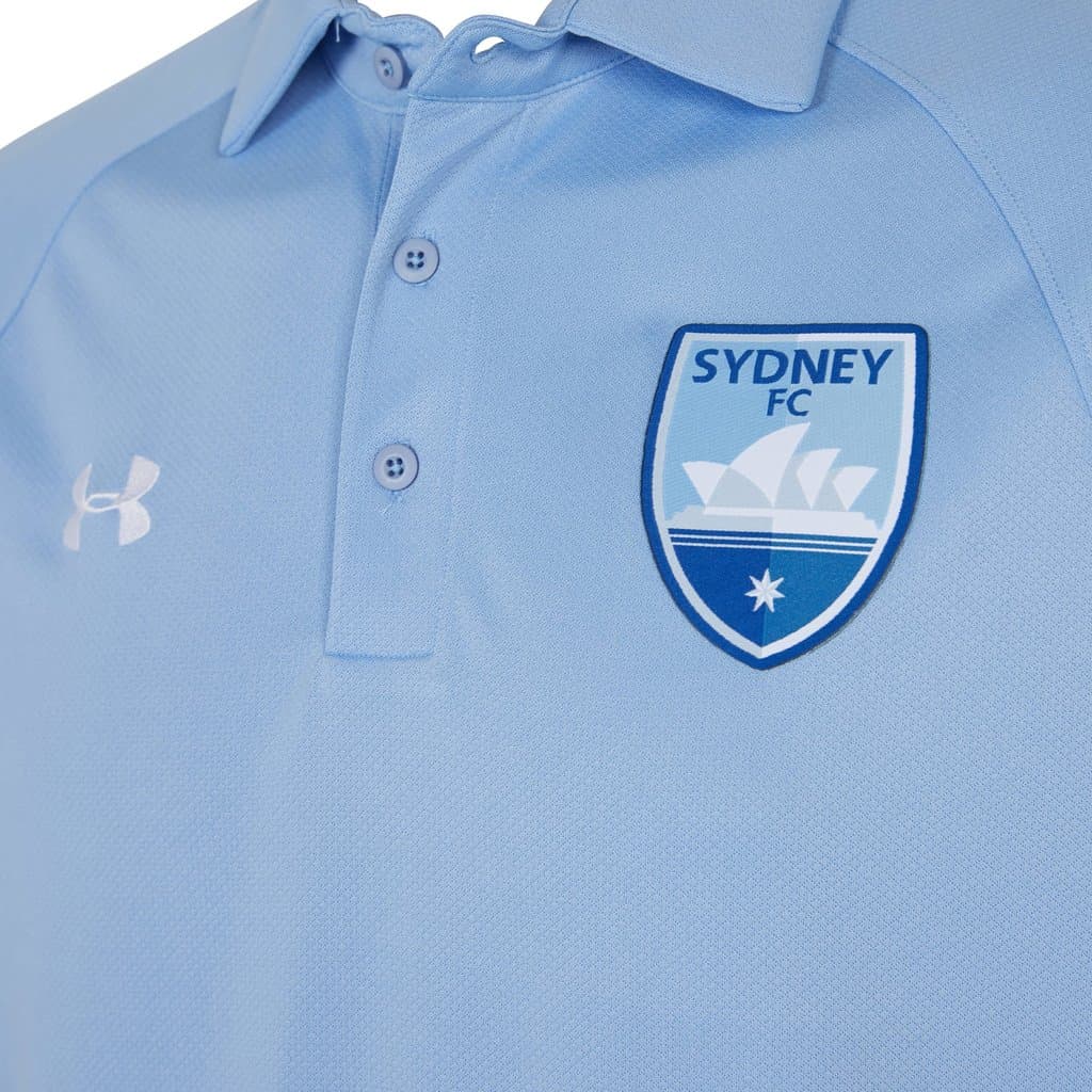 Sydney FC A-League Mens Under Armour Polo Shirt