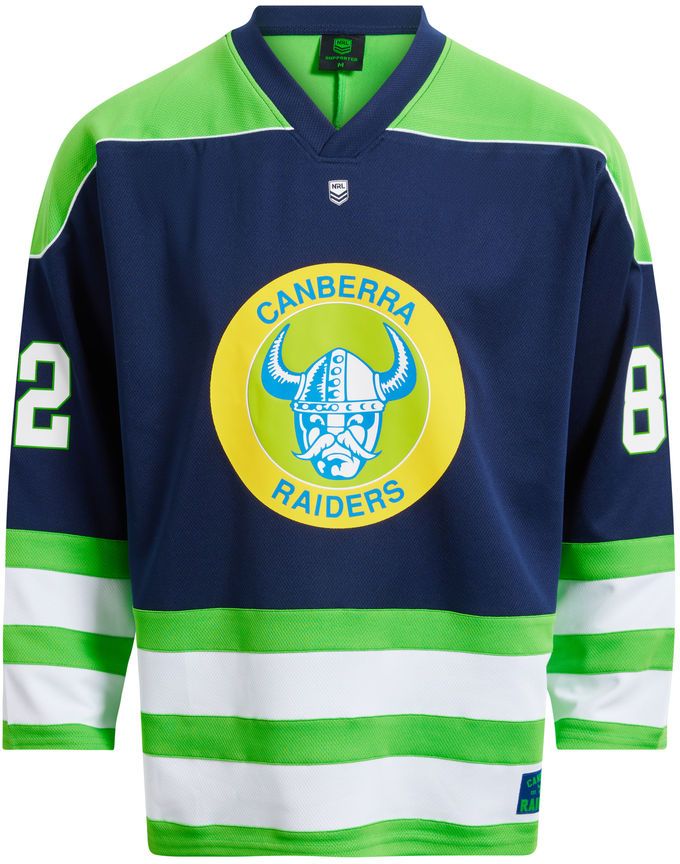 Canberra Raiders 2026 NRL Mens Long Sleeve Hockey Jersey