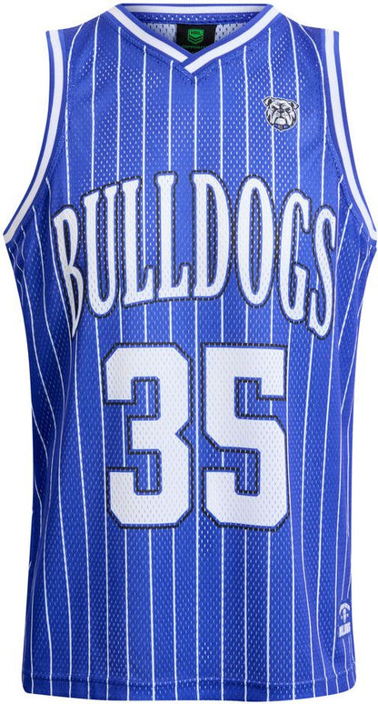 Canterbury Bulldogs 2026 NRL COAR Mens Basketball Singlet