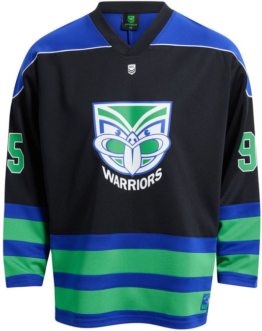 New Zealand Warriors 2026 NRL Mens Long Sleeve Hockey Jersey
