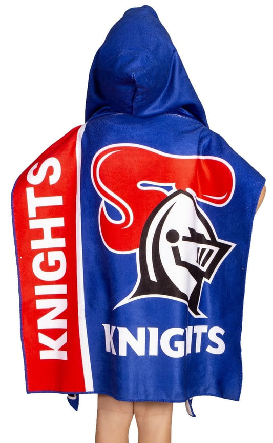 Newcastle Knights NRL Kids Hooded Beach Towel