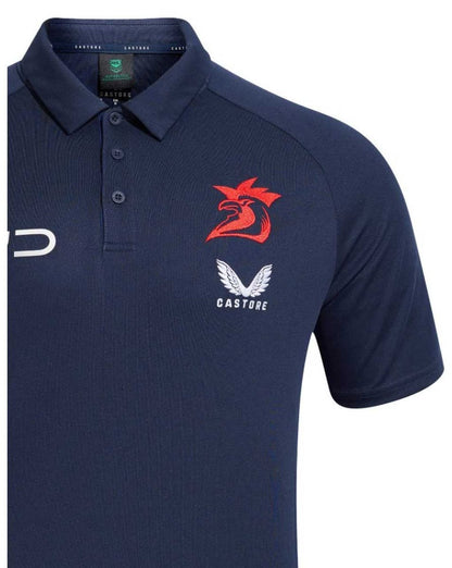 Sydney Roosters 2025 NRL Mens Players Polo Shirt