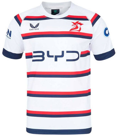 Sydney Roosters 2025 NRL Mens White Training Jersey
