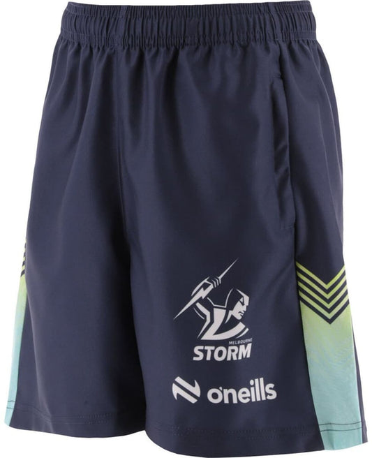 Melbourne Storm 2024 NRL Kids Training Shorts