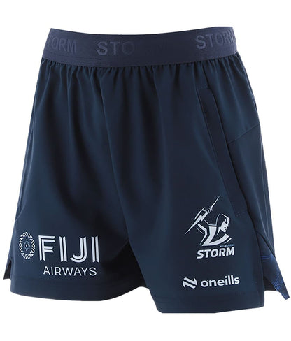 Melbourne Storm 2025 NRL Kids Training Shorts