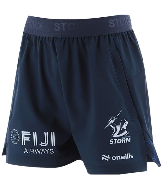 Melbourne Storm 2025 NRL Kids Training Shorts