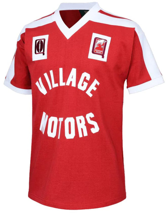 Redcliffe Dolphins 1983 NRL Mens Village Motors Retro Jersey