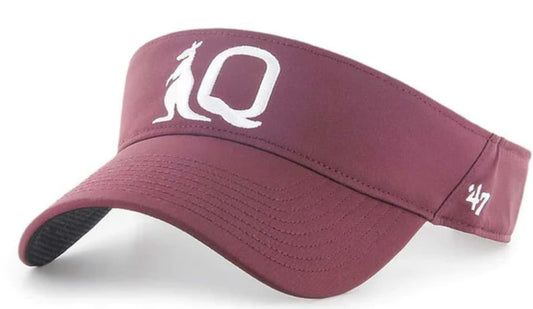 QLD Maroons State of Origin 47 Dark Maroon Elliot Visor