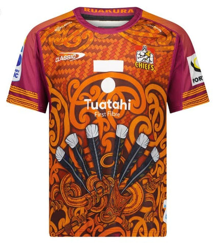 Waikato Chiefs Rugby Union Mens Training Jersey