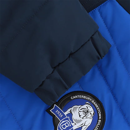 Canterbury Bulldogs 2025 NRL Mens Hooded Padded Jacket