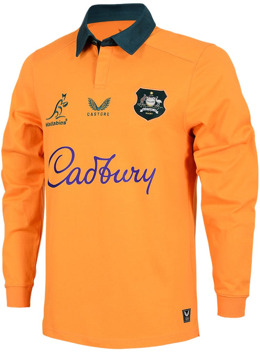 Australian Wallabies 2026 Rugby Union Mens Classic Long Sleeve Jersey