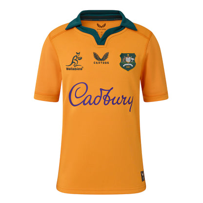 Australian Wallabies 2026 Rugby Union Kids Home Jersey