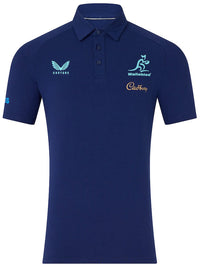 Australian Wallabies 2026 Rugby Union Mens Media Polo Shirt