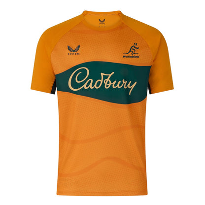 Australian Wallabies 2026 Rugby Union Mens Prematch Shirt