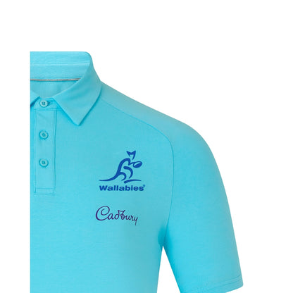 Australian Wallabies 2026 Rugby Union Mens Travel Polo Shirt
