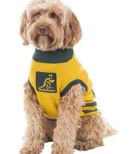Australian Wallabies Rugby Union Dog Jersey