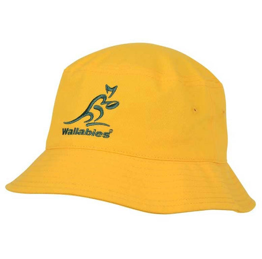 Australian Wallabies 2025 Union Gold Twill Bucket Hat