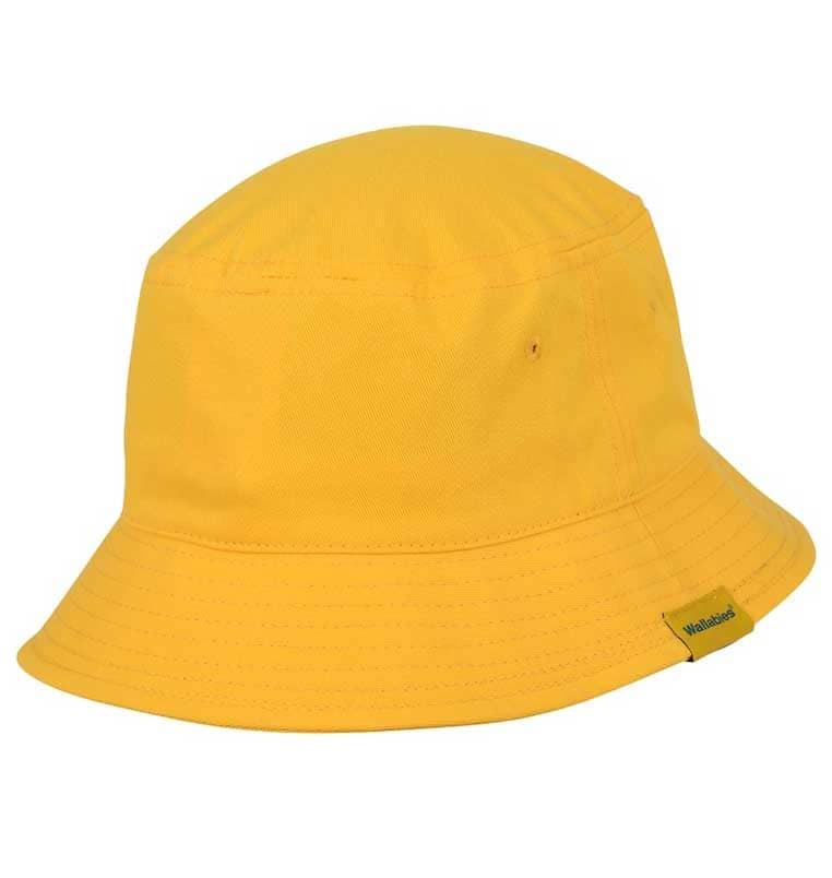 Australian Wallabies 2025 Union Gold Twill Bucket Hat