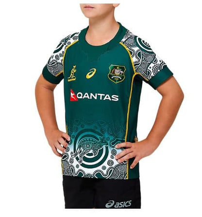 Australian Wallabies Rugby Union Kids Indigenous Alternate Jersey
