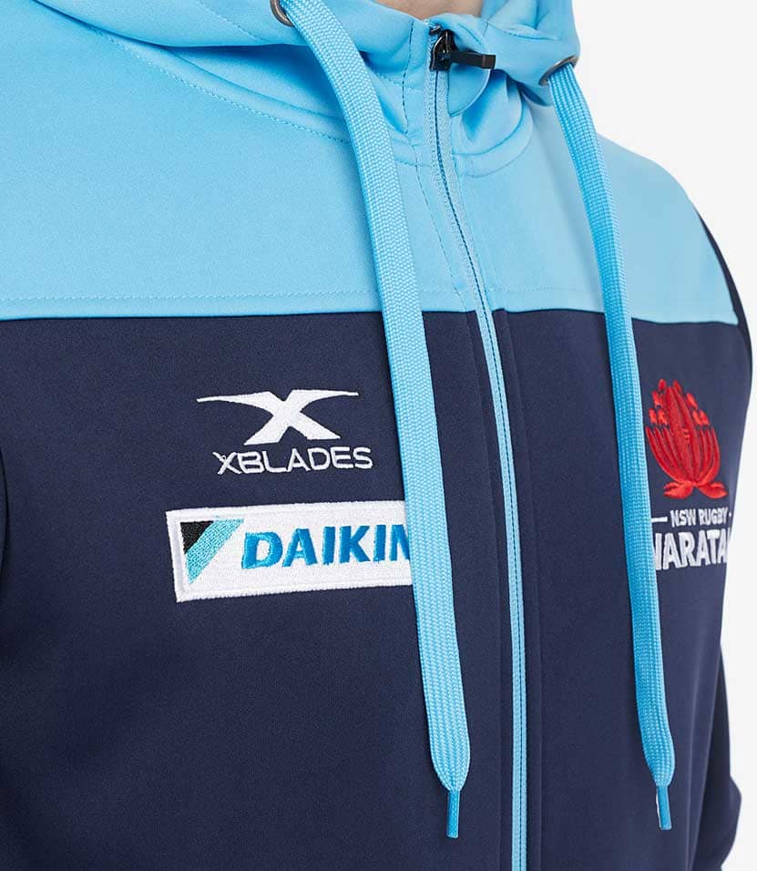 NSW Waratahs Super Rugby Ladies Zip Up Hoody