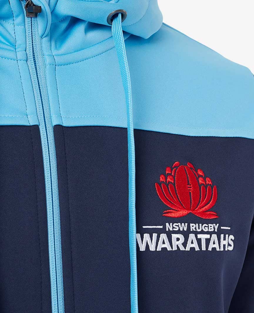 NSW Waratahs Super Rugby Kids Zip Up Hoody