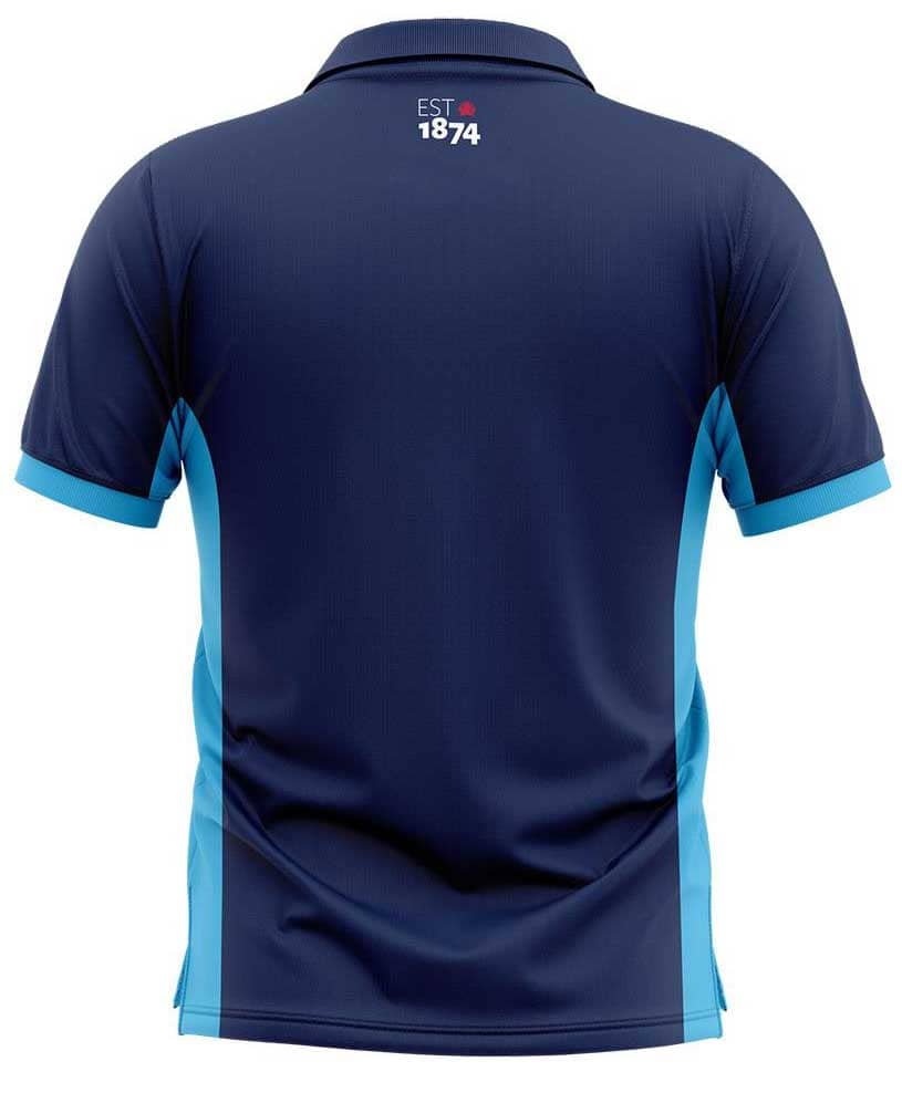 NSW Waratahs Rugby Union Mens Media Polo Shirt