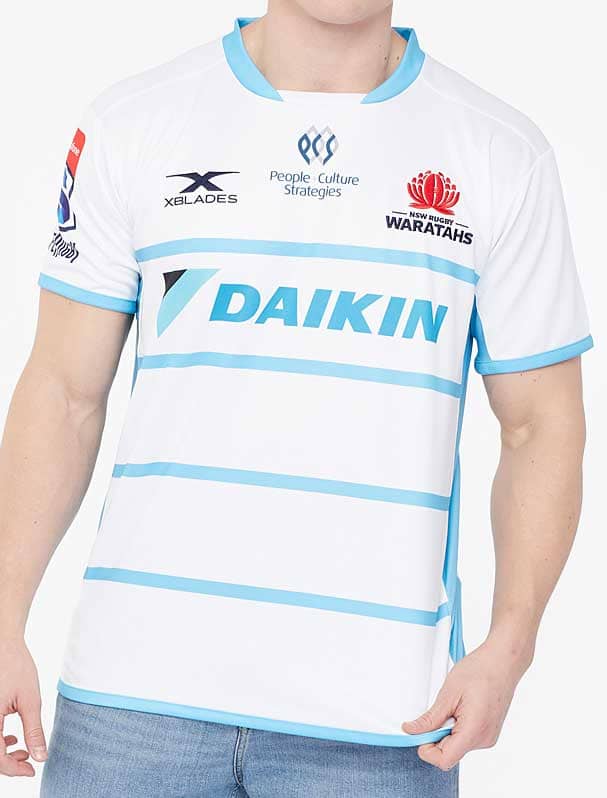 NSW Waratahs Mens Rugby Union Away Jersey