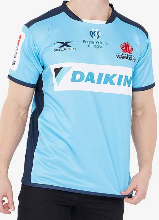 NSW Waratahs Mens Rugby Union Home Jersey