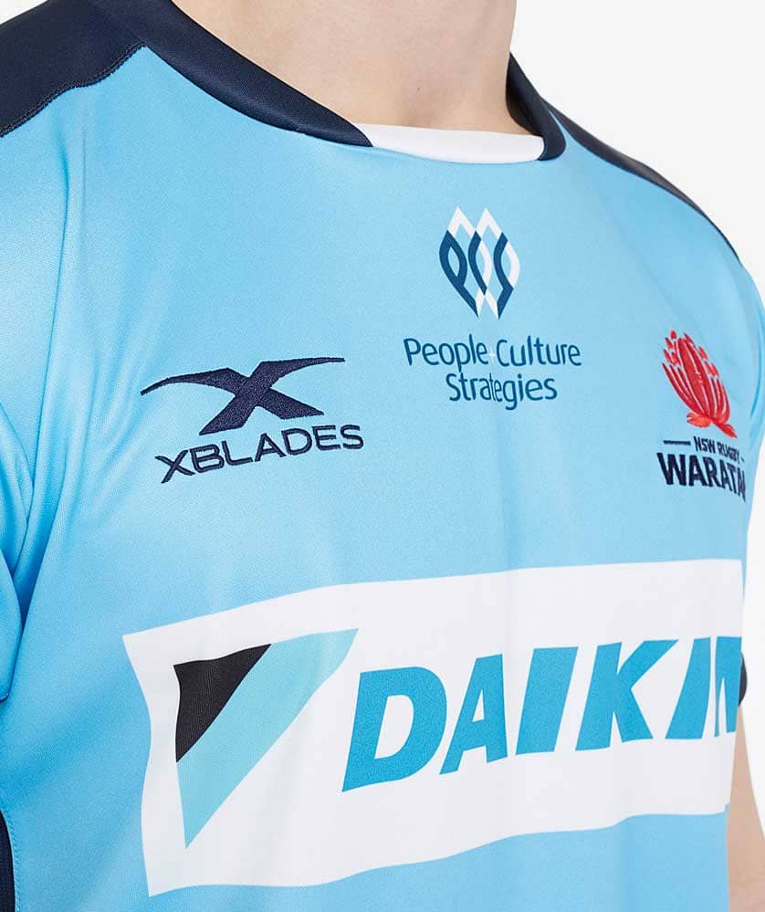 NSW Waratahs Mens Rugby Union Home Jersey