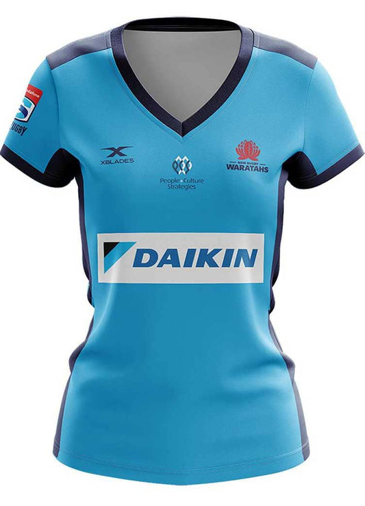 NSW Waratahs Rugby Union Ladies Home Jersey