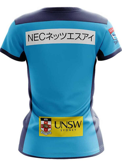 NSW Waratahs Rugby Union Ladies Home Jersey
