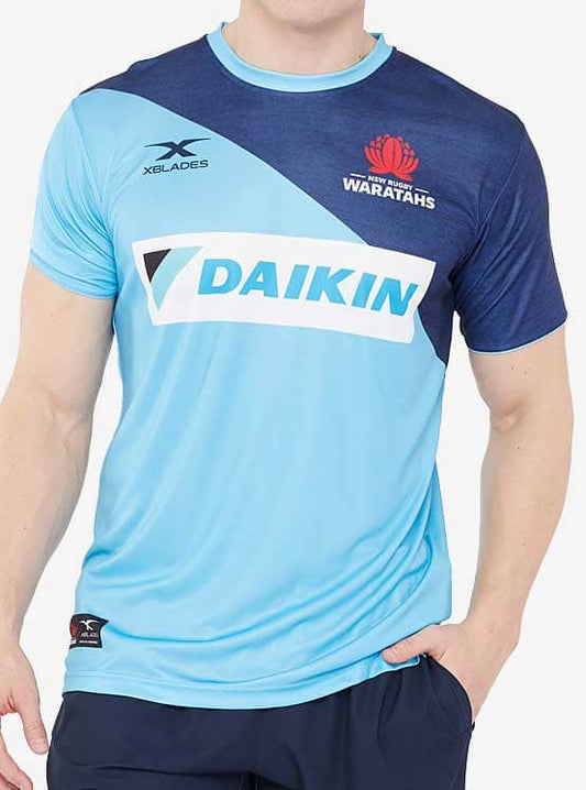 NSW Waratahs Rugby Union Mens Training Shirt