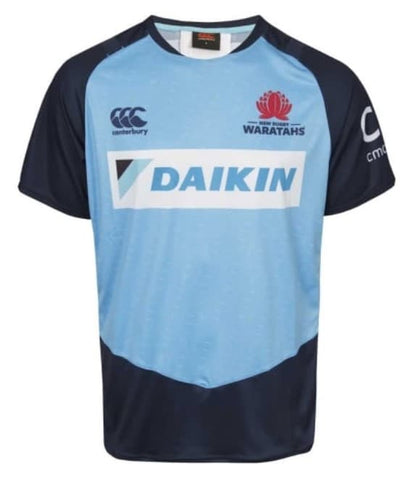 NSW Waratahs Rugby Union Mens Elite Training Tee Size 4XL