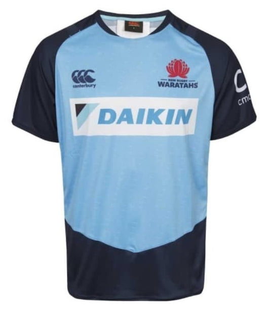 NSW Waratahs Rugby Union Mens Elite Training Tee Size 4XL