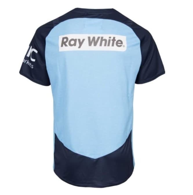 NSW Waratahs Rugby Union Mens Elite Training Tee Size 4XL
