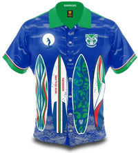 New Zealand Warriors NRL Mens Hawaiian Shirt