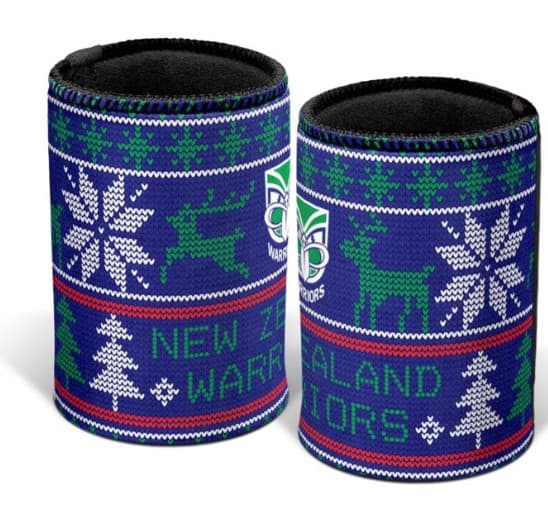 New Zealand Warriors NRL Christmas Can Cooler