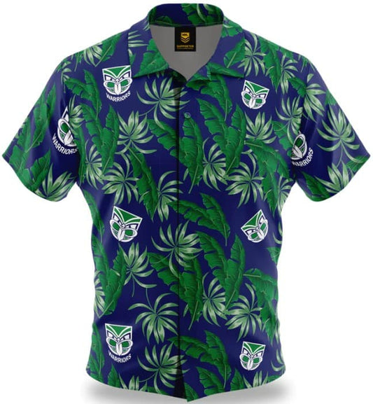 New Zealand Warriors 2023 NRL Paradise Hawaiian Shirt