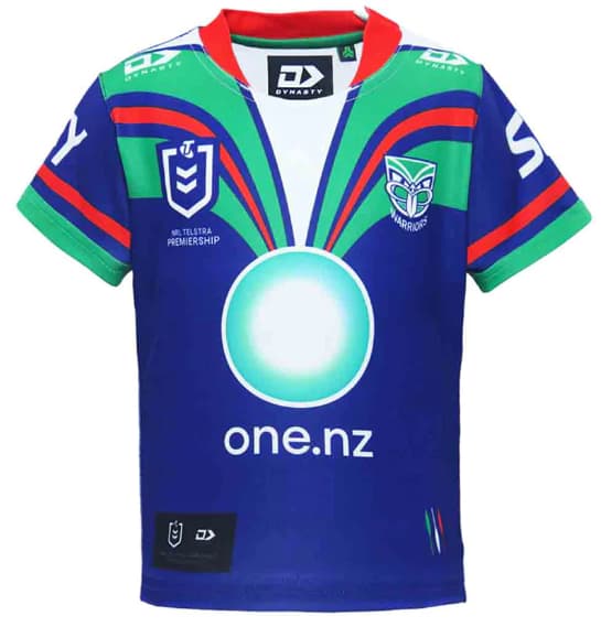 New Zealand Warriors 2024 NRL Toddler Home Jersey