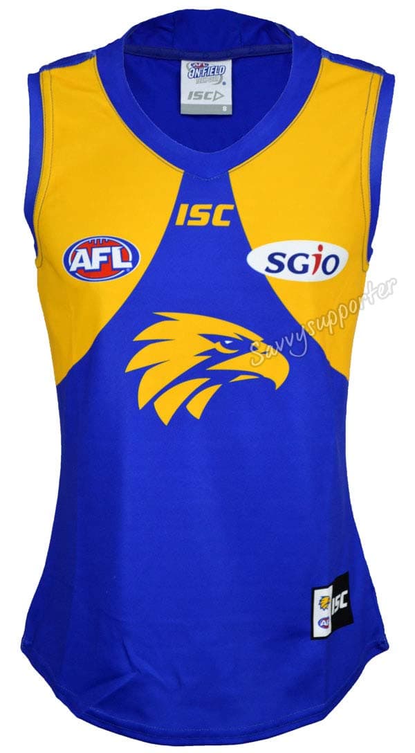 West Coast Eagles AFL Ladies Home Guernsey
