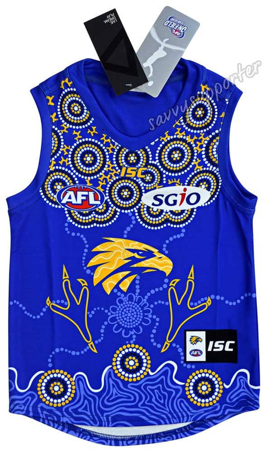 West Coast Eagles AFL Kids Indigenous Guernsey