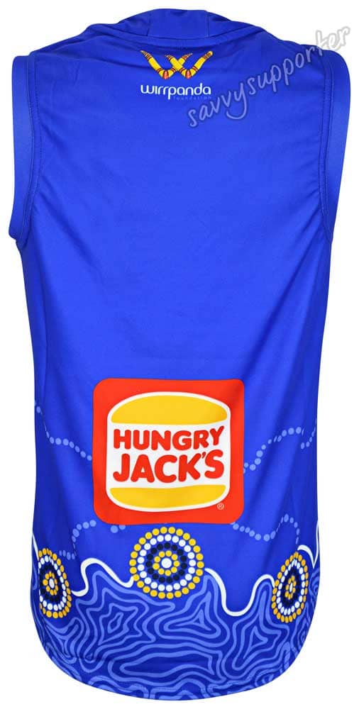 West Coast Eagles AFL Mens Indigenous Guernsey