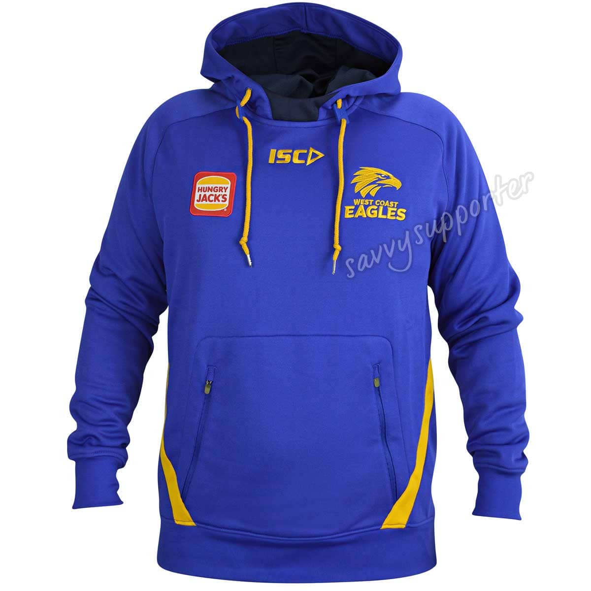 West Coast Eagles AFL Mens Squad Hoody